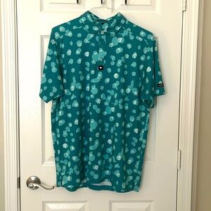 Bad Birdie Green Golf Shirt - Size Large - Excellent Condition, Like New!